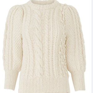 APiece Apart, Ermita Cotton Chunky Cable Sweater